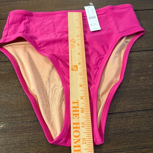 J. Crew High-rise full-coverage bikini bottom S - Picture 6 of 8